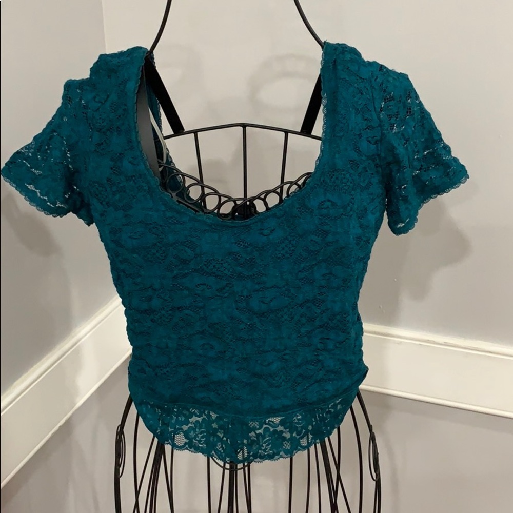 Lacey crop top